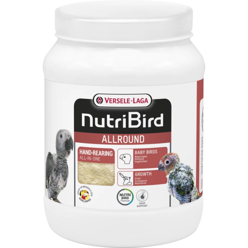 Allround - Elevage à La Main Pour Toutes Sortes D'oisillons 800gr - Nutribird 3 Allround - Elevage à La Main Pour Toutes Sortes D'oisillons 800gr - Nutribird