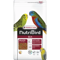 B14 Granulés Extrudés - Aliment D'entretien Pour Perruches Ondulées Et Autres Petites Perruches 3kg - Nutribird