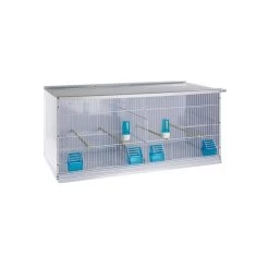 Batterie De 3 Grandes Cages 90x40x40 - New Canariz -Oiseaux Fournitures Magasin batterie de 3 grandes cages 90x40x40 new canariz 3600 new canariz trolley avec 3 cages individuelles disposant chacune dun tiroi 1