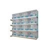 Batteries De 12 Cages 58x30x36 - New Canariz 2 Batteries De 12 Cages 58x30x36 - New Canariz -Oiseaux Fournitures Magasin batteries de 12 cages 58x30x36 new canariz 2800 new canariz cage en metal de couleur blanche livree avec un systeme de rouleaux