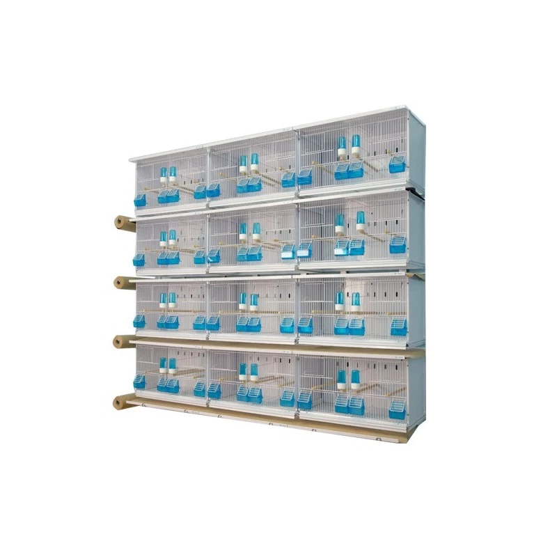 Batteries De 12 Cages 58x30x36 - New Canariz 3 Batteries De 12 Cages 58x30x36 - New Canariz