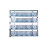Batteries De 20 Cages D'exposition 35x17x30 - New Canariz -Oiseaux Fournitures Magasin batteries de 20 cages dexposition 35x17x30 new canariz 3300 new canariz livree avec un systeme de rouleaux de papier comme fond