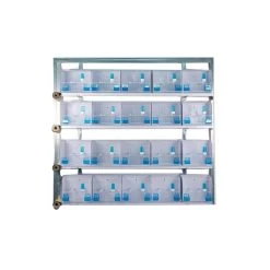 Batteries De 20 Cages D'exposition 35x17x30 - New Canariz