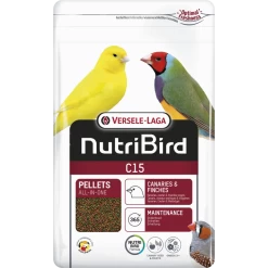 C15 Granulés Extrudés - Aliment D'entretien Pour Canaris, Oiseaux Exotiques Et Indigènes 3kg - Nutribird