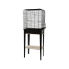 Cage Chic LOFT Taille L Noir -Oiseaux Fournitures Magasin cage chic loft taille l noir 104182noi zolux cage chic loft taille lune cage loft pour les especes de tailles moyennes perruches