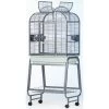 Cage Chromée Pour Perruches Avec Pied - Parma 1 Cage Chromée Pour Perruches Avec Pied - Parma -Oiseaux Fournitures Magasin cage chromee pour perruches avec pied parma 15551 kinlys dimensions 68 x 51x 154 cm livree avec 2 perchoirs et 3 mangeoires supp