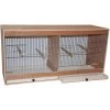 Cage D'élevage En Bois 2 Compartiments 80x30x40cm -Oiseaux Fournitures Magasin cage delevage en bois 2 compartiments 80x30x40cm 14730 kinlys cage delevage en bois 2 compartiments dimensions 80 x 30 x 40 cm