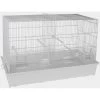 Cage Domus Molinari Blanc 65x34x43cm -Oiseaux Fournitures Magasin cage domus molinari blanc 65x34x43cm 1560032 domus molinari cette cage de dimensions 65x34x43 cm est ideale pour les canaris ou