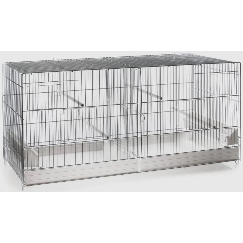 Cage Domus Molinari En Plastique 2 Compartiments 90x40x43cm 3 Cage Domus Molinari En Plastique 2 Compartiments 90x40x43cm
