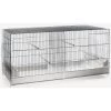 Cage Domus Molinari Métal 2 Compartiments 120x40x45cm 1 Cage Domus Molinari Métal 2 Compartiments 120x40x45cm -Oiseaux Fournitures Magasin cage domus molinari metal 2 compartiments 120x40x45cm 1560075 domus molinari cage delevage entierement en acier galvanisee de 12