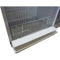 Cage élevage En Métal 80x30x35cm H 7 Cage élevage En Métal 80x30x35cm H -Oiseaux Fournitures Magasin cage elevage en metal 80x30x35cm h 1560071 kinlys cage entierement en metal couleur blanche epoxy 80 x 30 x 35cm h fournie avec 1 1