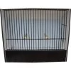 Cage Exposition Indigène Noir 18 Cm En PVC -Oiseaux Fournitures Magasin cage exposition indigene noir 18 cm en pvc 87212511 ost belgium cage dexposition pour indigene avec facade noire entierement en