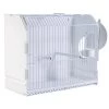 Cage Exposition Plastique Avec Porte Latérale 36x17x30cm - 2G-R 2 Cage Exposition Plastique Avec Porte Latérale 36x17x30cm - 2G-R -Oiseaux Fournitures Magasin cage exposition plastique avec porte laterale 36x17x30cm 2g r art 315 sp 2g r cage de preparation avec facade blanche 1 porte la