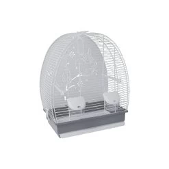 Cage Oiseaux 52,5x28x55,5cm Avec Dessin