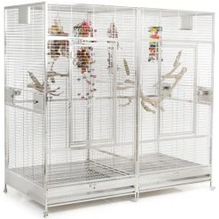 Cage Perroquet En INOX Arkansas II - Montana