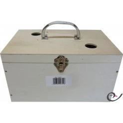 Cageot Fermé En Bois Pour Oiseaux 30x19x16cm -Oiseaux Fournitures Magasin cageot ferme en bois pour oiseaux 30x19x16cm 14813 kinlys 2