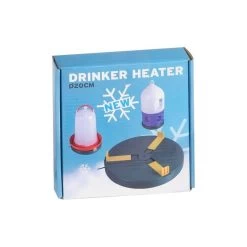 Chauffe Abreuvoir Dia. 20cm, 24V, 12W Avec Adaptateur 24VDC -Oiseaux Fournitures Magasin chauffe abreuvoir dia 20cm 24v 12w avec adaptateur 24vdc 24148 kinlys vous assurer que vos poules aient une eau a la bonne tempe 1