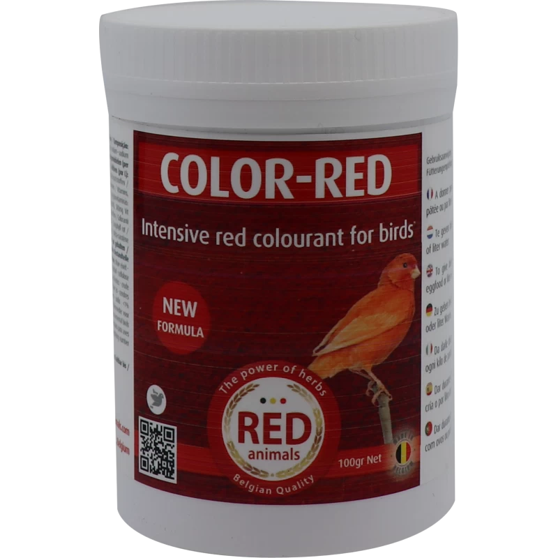 Color-Red (colorant Rouge Et Avec Choline Pour Le Foie) 100gr - Red Animals 3 Color-Red (colorant Rouge Et Avec Choline Pour Le Foie) 100gr - Red Animals