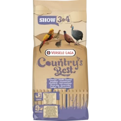 Country's Best SHOW 3 Pellet 20kg - Granulé (2mm) D'entretien Dès La 13ème Semaine
