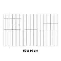 Façade De Cage En Métal 50x30cm - Fauna