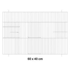Façade De Cage En Métal 60x40cm - Fauna
