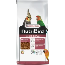 G14 Granulés Extrudés - Aliment D'entretien Pour Grandes Perruches 10kg - Nutribird