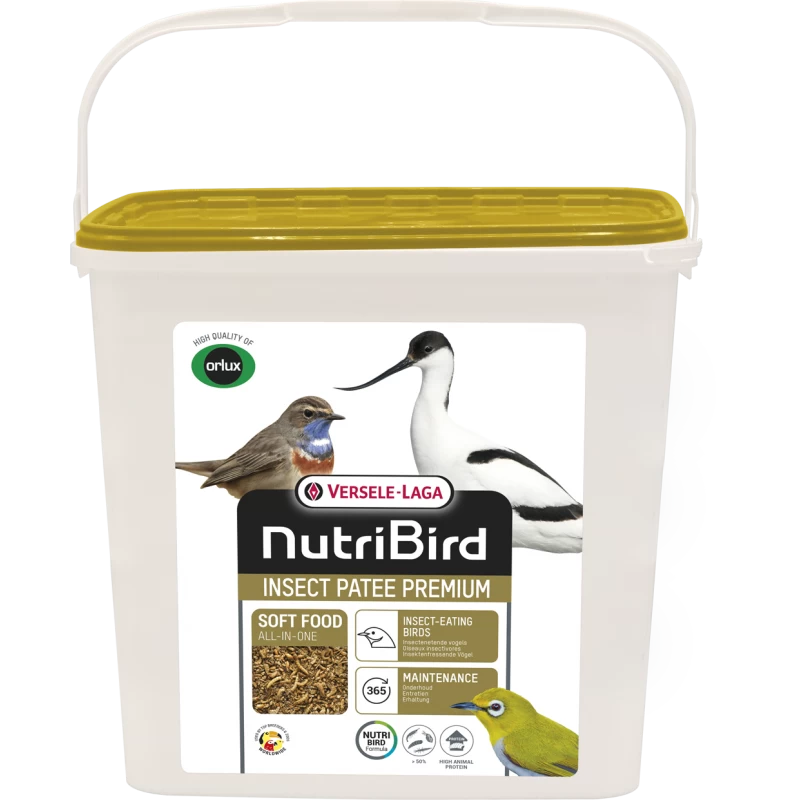 Insect Patée Premium Aliment Complet Pour Oiseaux Insectivores 2kg - Nutribird 3 Insect Patée Premium Aliment Complet Pour Oiseaux Insectivores 2kg - Nutribird
