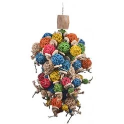 Jouet Gigantesque 80x45x45cm - Wagner -Oiseaux Fournitures Magasin jouet gigantesque 80x45x45cm wagner h71043 wagner jouet gigantesque pour tous les gros perroquets beaucoup de bois de java et de 1