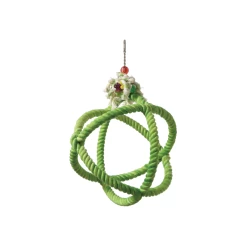 Jouets Pour Oiseaux Boule De Corde L/Vert