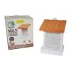 Maison D'alimentation Multi Feeder Simple Toit Blanche - Benelux -Oiseaux Fournitures Magasin maison dalimentation multi feeder simple toit blanche benelux 17492 kinlys maison dalimentation multi feeder simple toit blanche