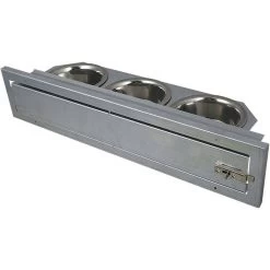 Mangeoire à Plateau Tournant 3 Bols