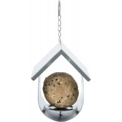 Mangeoire Boule De Graisse 14x19x12cm - Trixie -Oiseaux Fournitures Magasin mangeoire boule de graisse 14x19x12cm trixie 55638 trixie mangeoire boule de graisse egalement pour les grandes boules de graiss 1