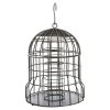 Mangeoire Boule De Graisse 20x25cm Noir/Bronze - Trixie -Oiseaux Fournitures Magasin mangeoire boule de graisse 20x25cm noir bronze trixie 55656 trixie descriptif la grille de protection permet de nourrir les peti