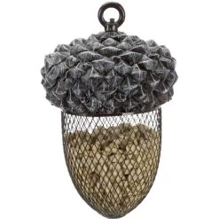 Mangeoire Extérieure Gland 14x22cm - Trixie -Oiseaux Fournitures Magasin mangeoire exterieure gland 14x22cm trixie 55416 trixie mangeoire exterieure gland a remplir par le haut de noix et de melanges d 1