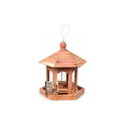 Mangeoire Jambi Cèdre Rouge 20x18x24cm - Giganterra