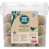 Menu Nature 50 Suet Balls NO Net 4,5kg - Boule Mésanges - Aliment D'hiver Gras (sans Filet, Sans Plastique, Dans Seau) -Oiseaux Fournitures Magasin menu nature 50 suet balls no net 45kg boule mesanges aliment dhiver gras sans filet sans plastique dans seau 464414 versele laga