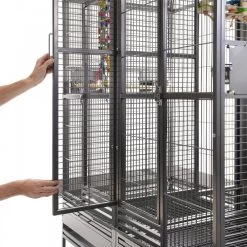 Montana Palace 184x101x185cm -Oiseaux Fournitures Magasin montana palace 184x101x185cm k35030 wagner montana cages le modele palace est lune des plus grandes cages a perroquets au monde 1 3