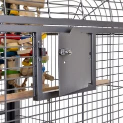 Montana Palace 184x101x185cm -Oiseaux Fournitures Magasin montana palace 184x101x185cm k35030 wagner montana cages le modele palace est lune des plus grandes cages a perroquets au monde 1 4