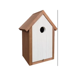 Nid Pour Mesanges 19,5x13x27cm Blanc