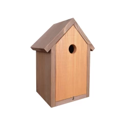 Nid Pour Mesanges 19,5x13x27cm Brun