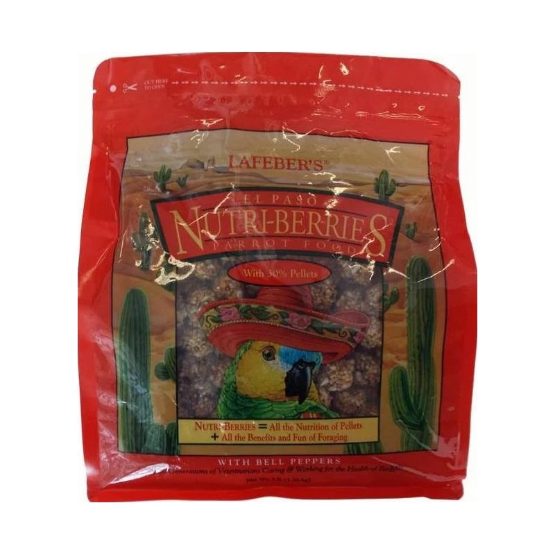 Nutri-Berries El Paso Perroquet 1,36kg - Lafeber's 3 Nutri-Berries El Paso Perroquet 1,36kg - Lafeber's