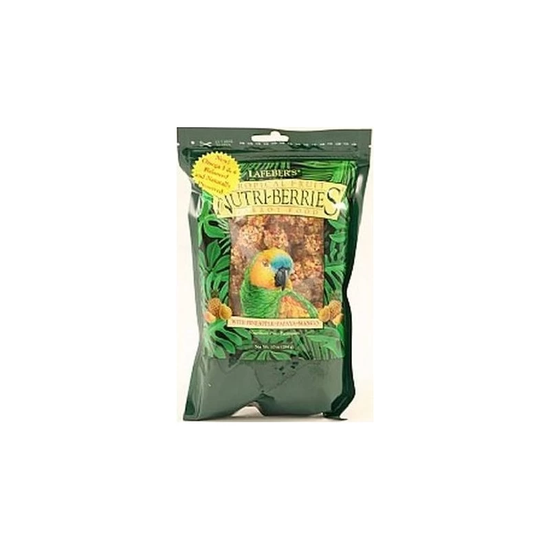 Nutri-Berries Tropical Fruit Perroquet 284gr - Lafeber's 3 Nutri-Berries Tropical Fruit Perroquet 284gr - Lafeber's
