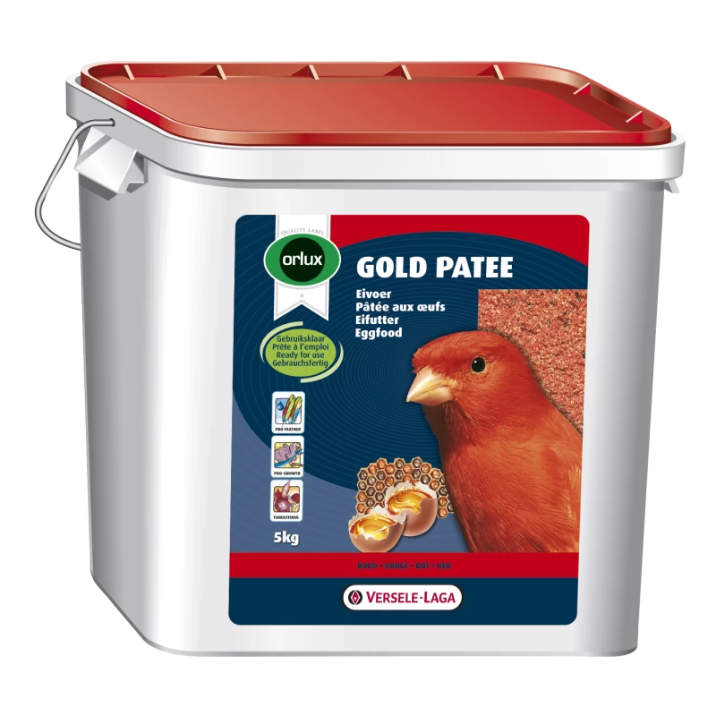 Orlux Gold Patee Canaris Rouge 5kg - Pâtée Aux Oeufs Prête à L'emploi, Soutient Le Rouge Des Canaris 3 Orlux Gold Patee Canaris Rouge 5kg - Pâtée Aux Oeufs Prête à L'emploi, Soutient Le Rouge Des Canaris