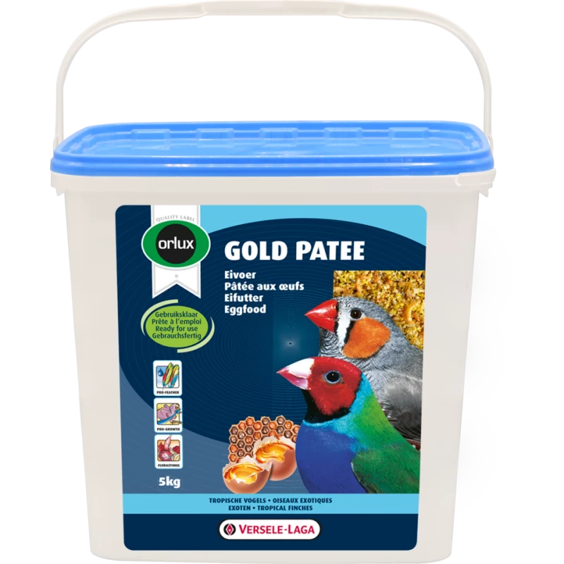VERSELE-LAGA Orlux Gold Patee Oiseaux Exotiques 5kg - Pâtée Aux Oeufs Prête à L'emploi Pour Tous Les Oiseaux Exotiques 3 VERSELE-LAGA Orlux Gold Patee Oiseaux Exotiques 5kg - Pâtée Aux Oeufs Prête à L'emploi Pour Tous Les Oiseaux Exotiques
