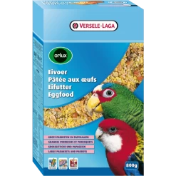 Orlux Pâtée Aux Oeufs Sèche Grandes Perruches & Perroquets 4kg - Pour L'élevage De Grandes Perruches, Perroquets, Cacatoès, Aras