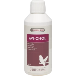 VERSELE-LAGA Oropharma Avi-Chol 250ml - Tonique Hépatique - Oiseaux