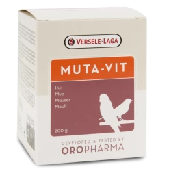 VERSELE-LAGA Oropharma Muta-Vit 200gr - Mélange De Vitamines Et De La Méthionine Pour La Mue - Oiseaux