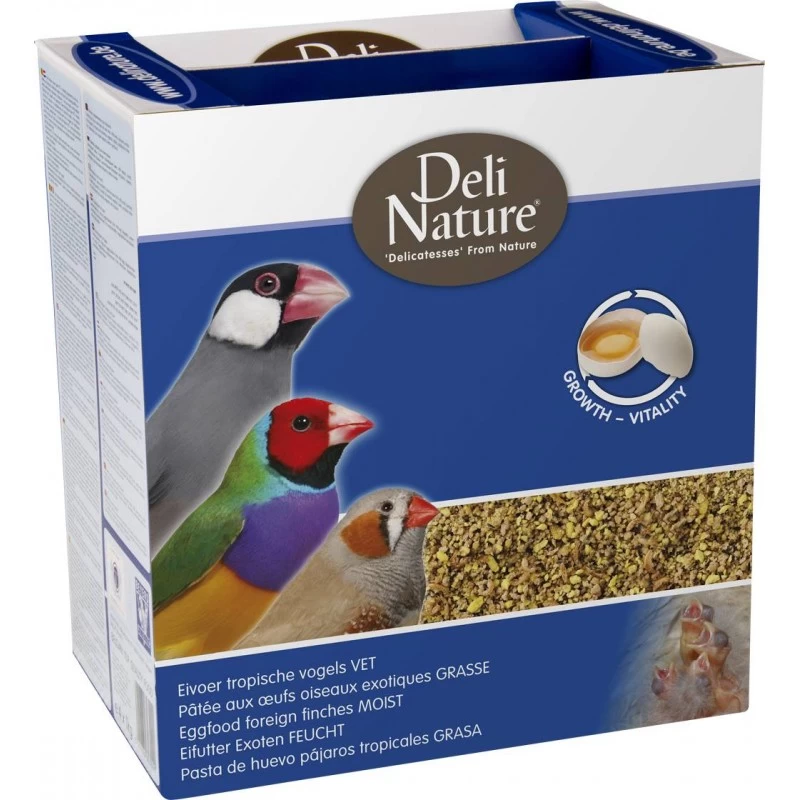 Patée Aux Oeufs Grasse Exotiques 4kg - Deli Nature 3 Patée Aux Oeufs Grasse Exotiques 4kg - Deli Nature