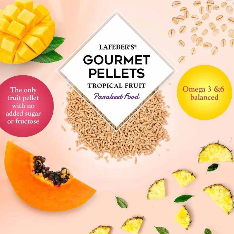 Pellets Gourmands Aux Fruits Tropicaux Cockatiel 1,8kg - Lafeber's 4 Pellets Gourmands Aux Fruits Tropicaux Cockatiel 1,8kg - Lafeber's – Image 2