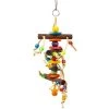 Pendentif Coloré - Blocs En Bois & Jouets Multicolore 28x10,2x6cm - Duvo+ -Oiseaux Fournitures Magasin pendentif colore blocs en bois jouets multicolore 28x102x6cm duvo 12414 duvo pendentif colore blocs en bois jouets multicolore j